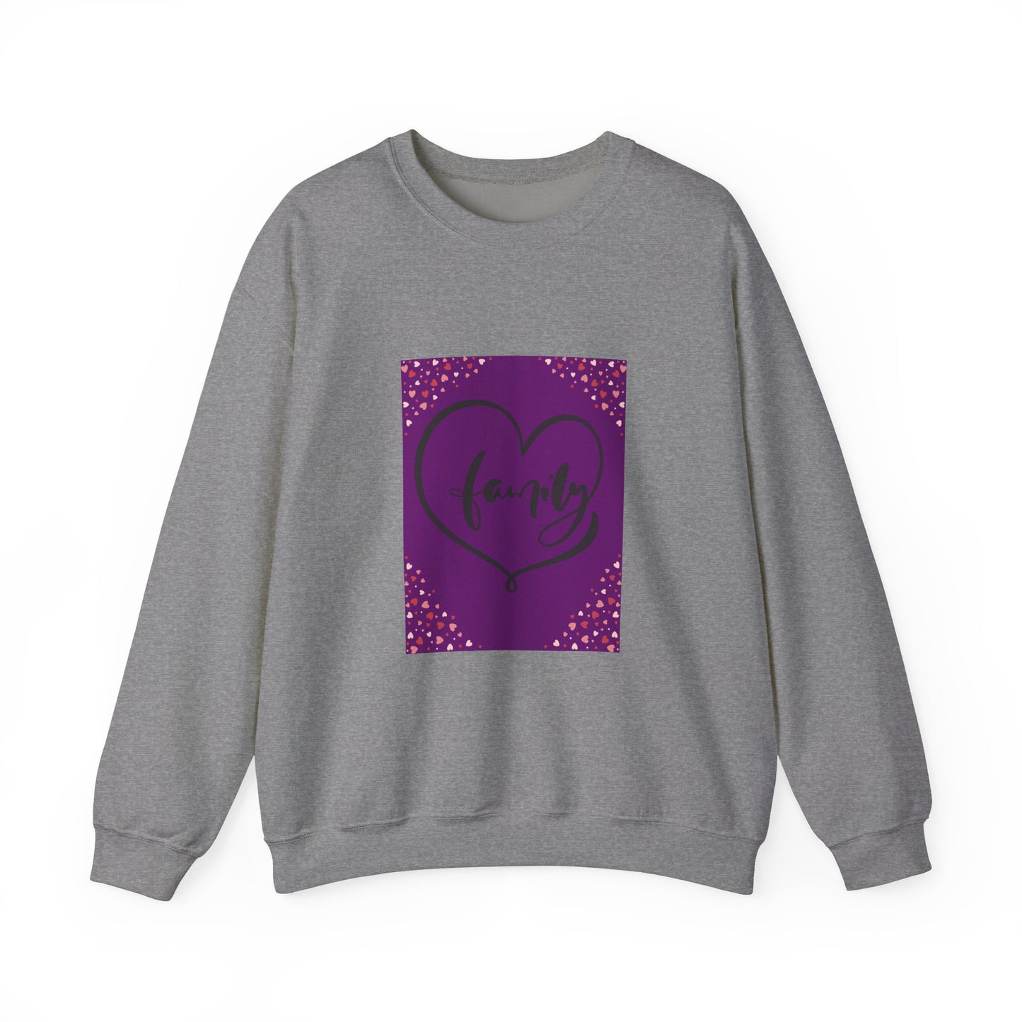 Family Love Unisex Crewneck Sweatshirt - Cozy Gift for Family Gatherings