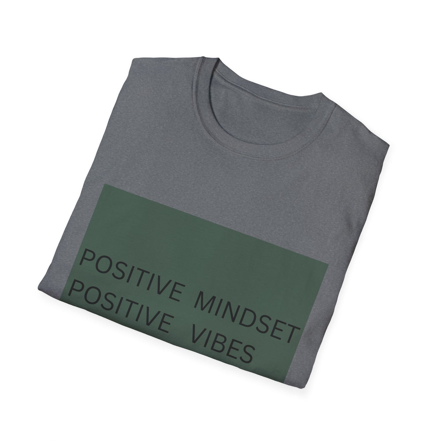 Positive Mindset Unisex Softstyle T-Shirt - Spread Good Vibes