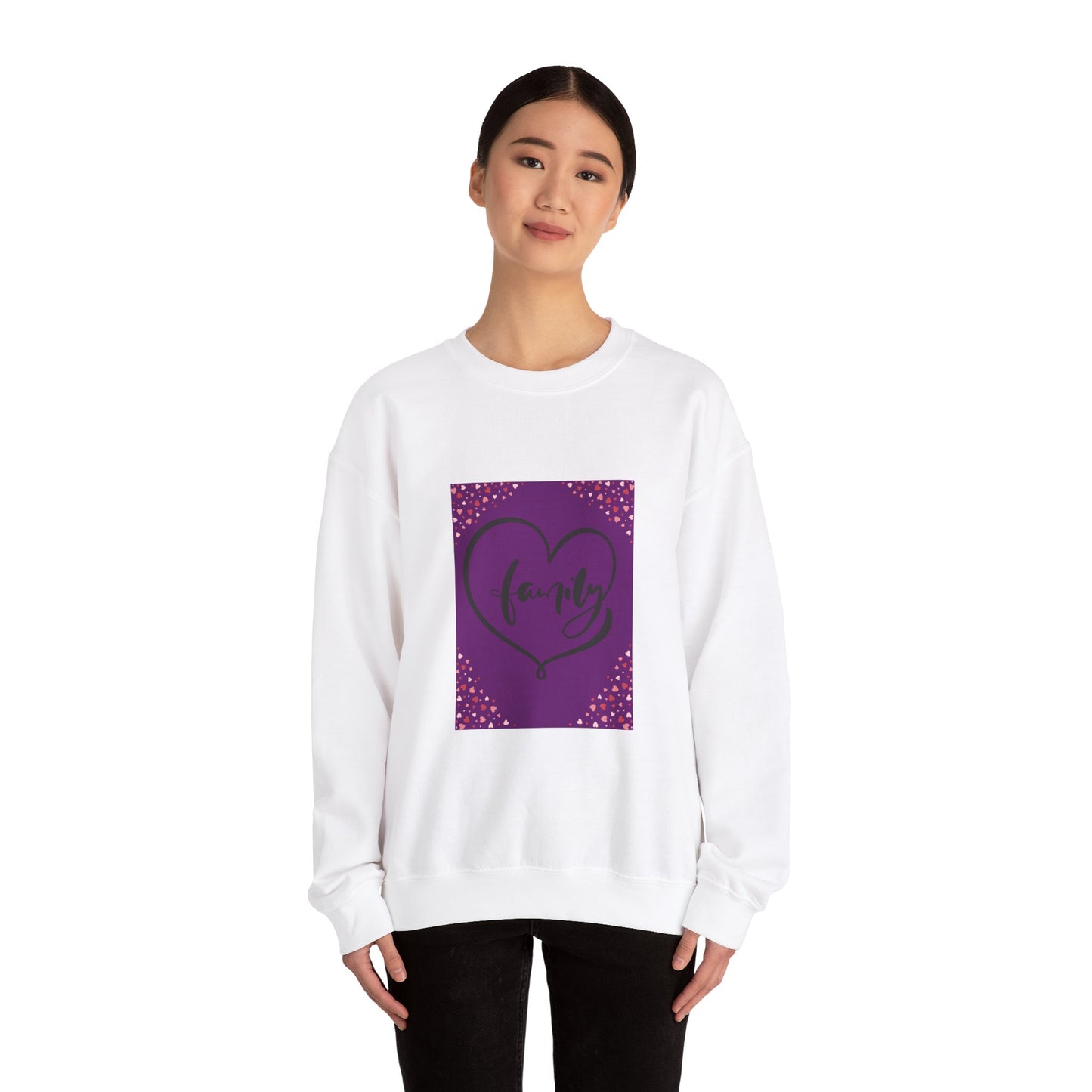 Family Love Unisex Crewneck Sweatshirt - Cozy Gift for Family Gatherings
