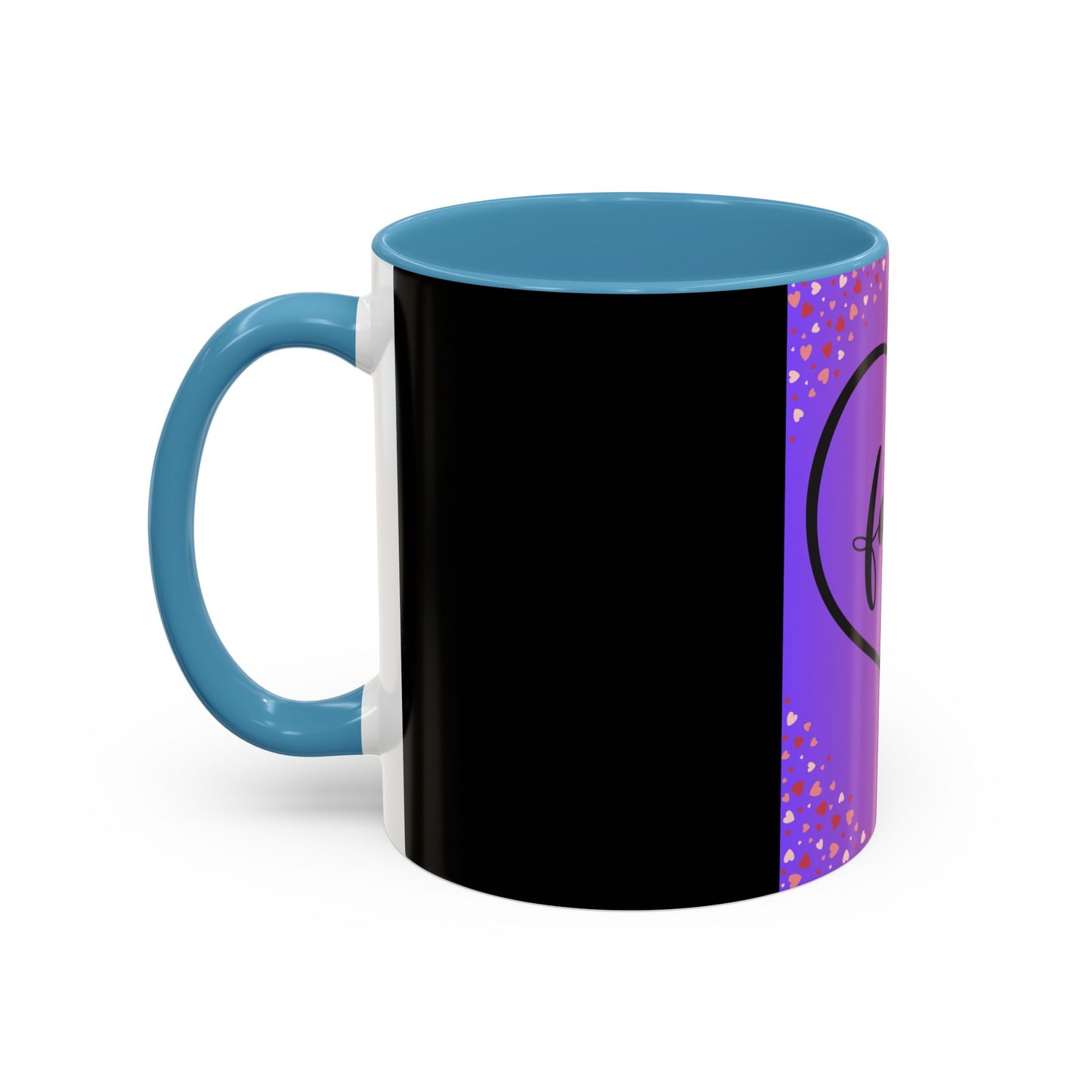 Family Love Accent Coffee Mug - Warm Gradient Design, Perfect Gift for Loved Ones