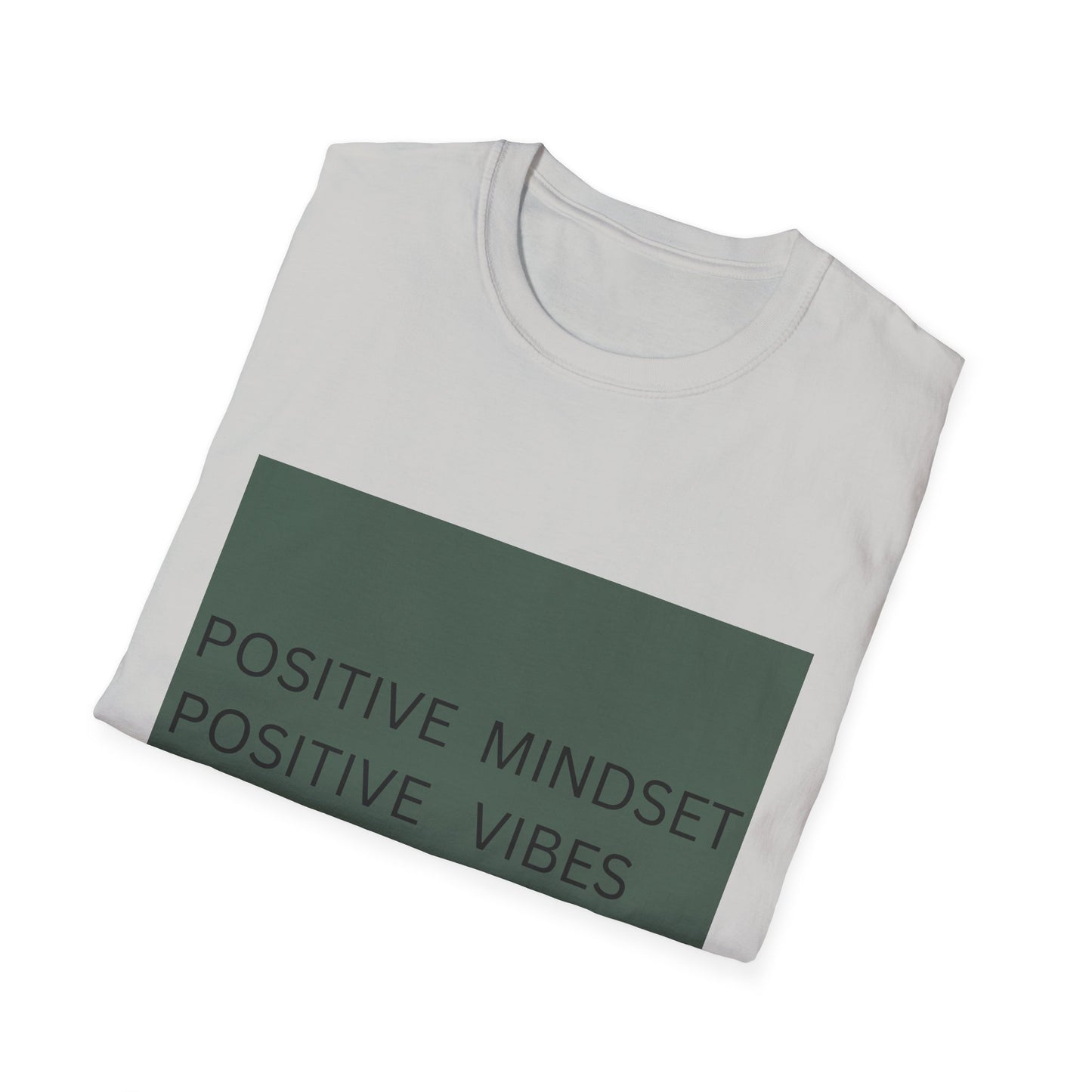 Positive Mindset Unisex Softstyle T-Shirt - Spread Good Vibes