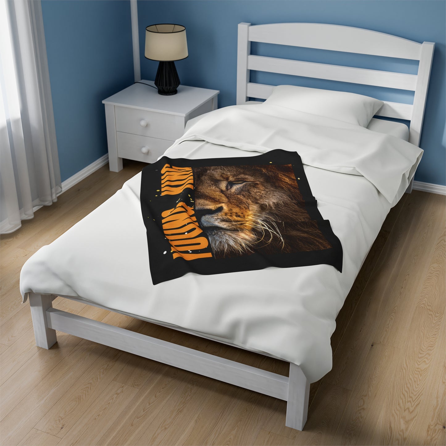 Young King Velveteen Plush Blanket - Cozy Luxury for Young Leaders