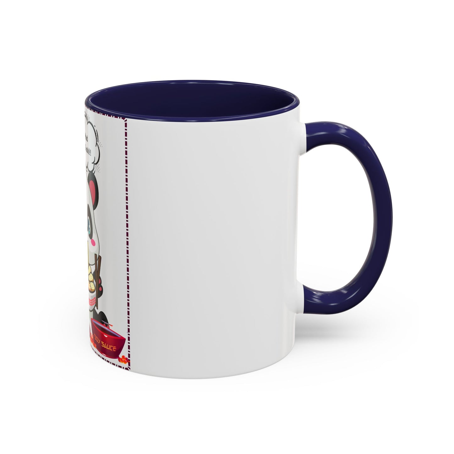 Cute Panda Sushi Coffee Mug - "You Had Me At Sushi"