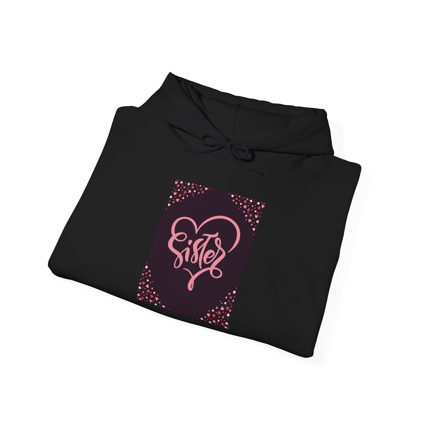 Sister Love Hooded Sweatshirt - Cozy Gift for Siblings