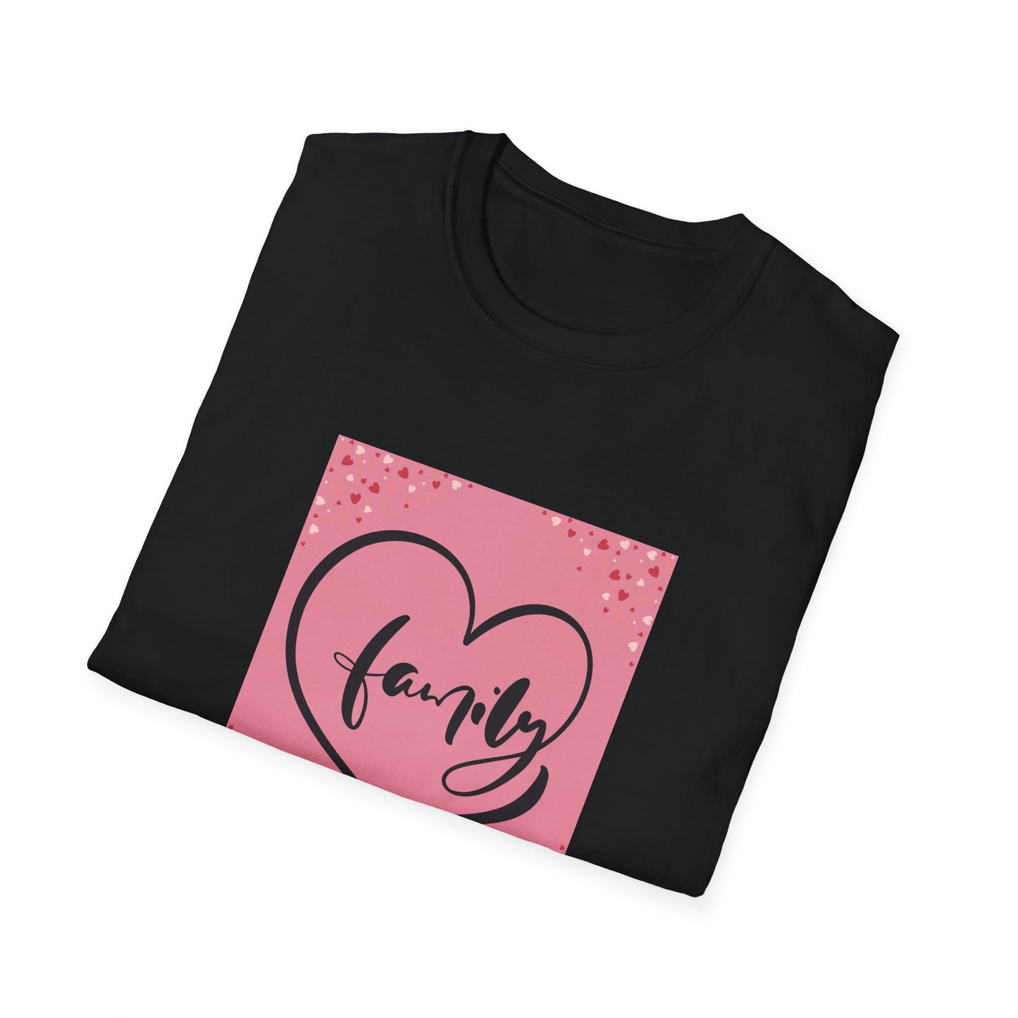 Family Love Unisex Softstyle T-Shirt - Perfect for Family Gatherings and Celebrations