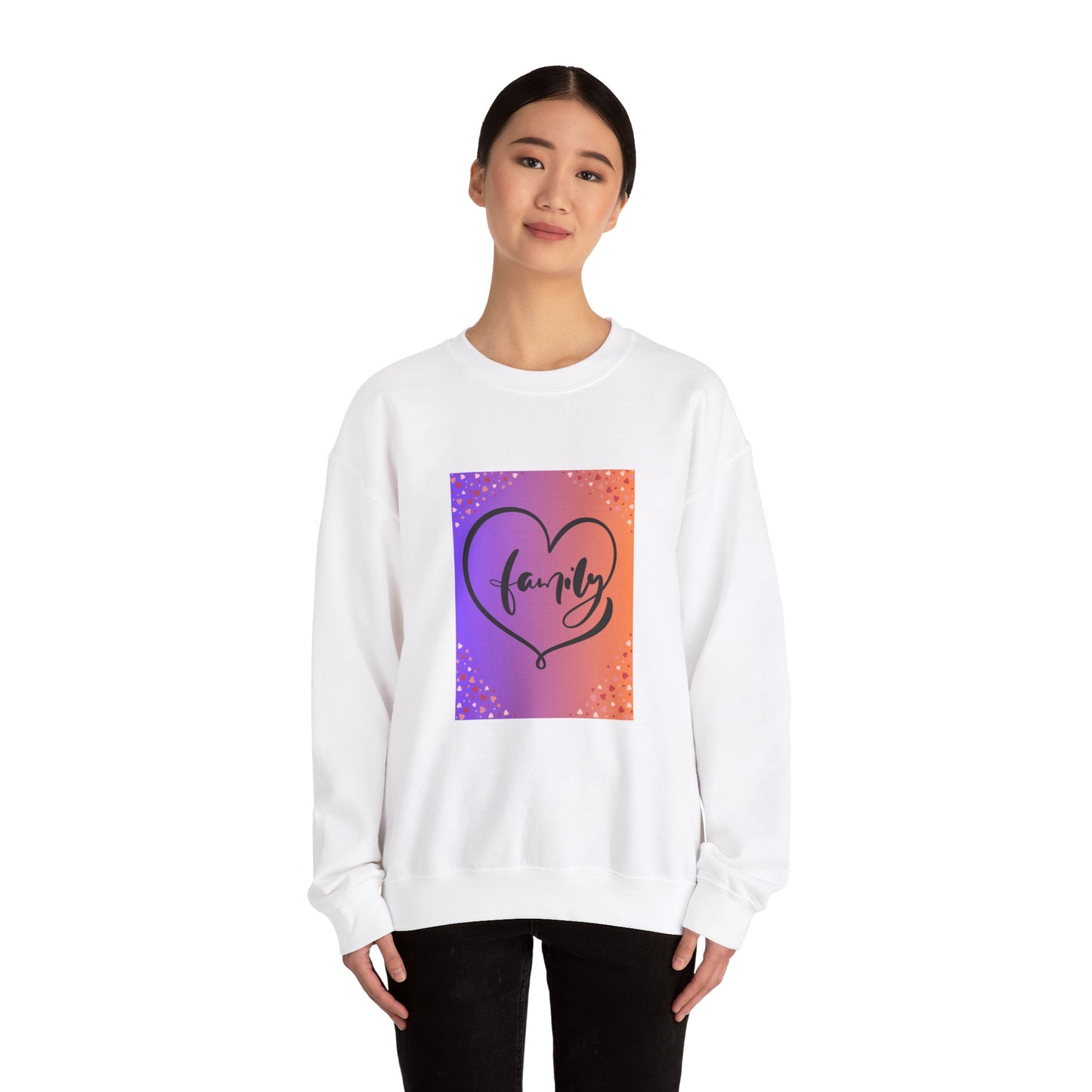 Family Love Crewneck Sweatshirt - Cozy Unisex Pullover for Family Gatherings and Celebrations