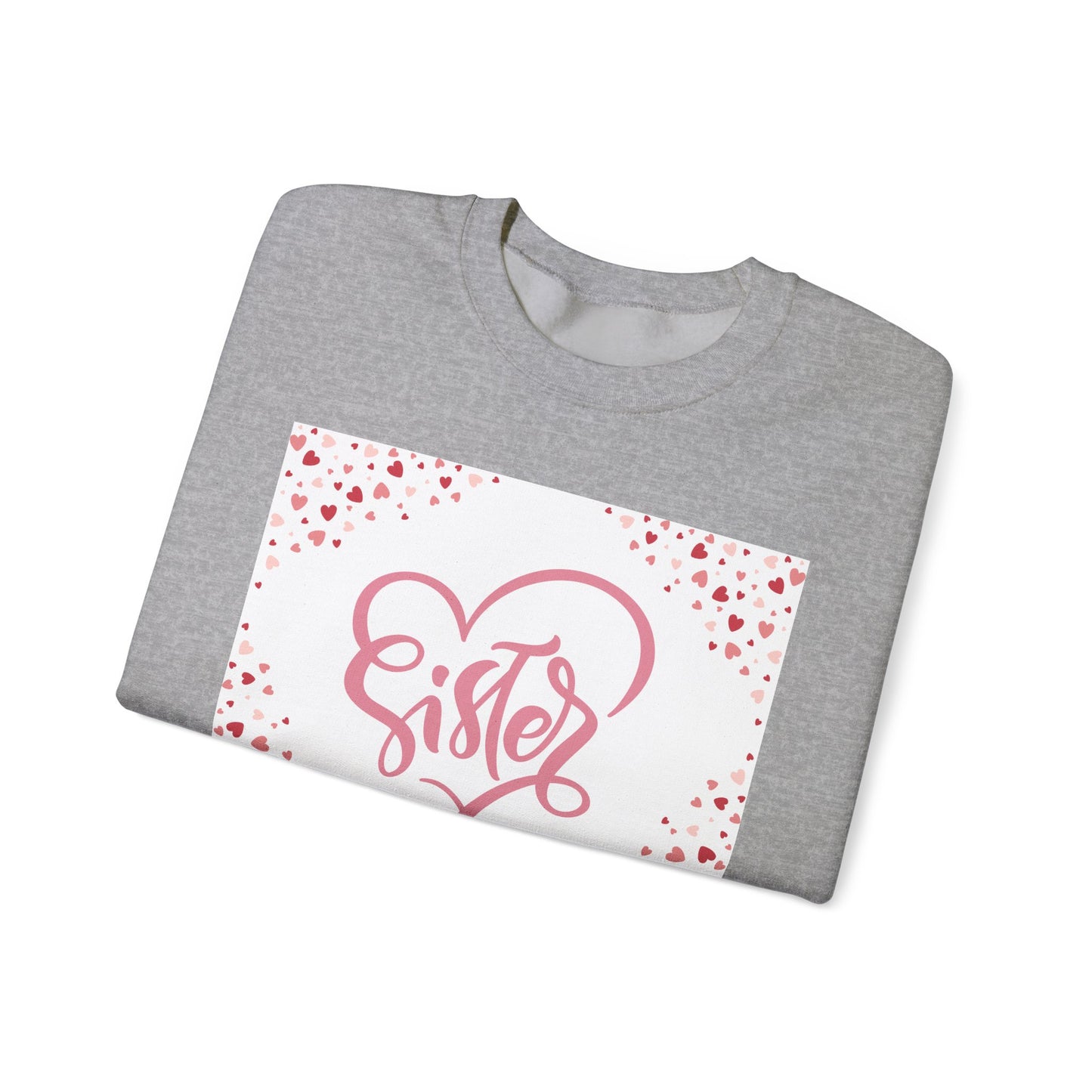 Sister Love Crewneck Sweatshirt - Cozy Gift for Sisters