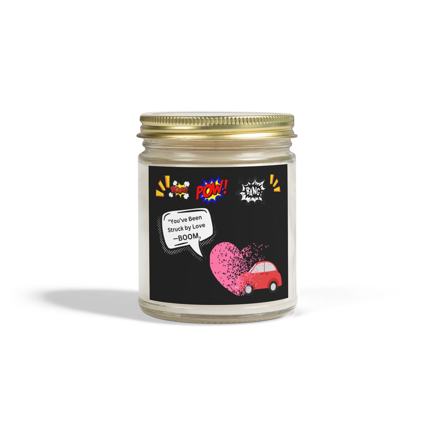 You been Struck by Love-Scented Candles, Coconut Apricot Wax (4oz, 9oz)