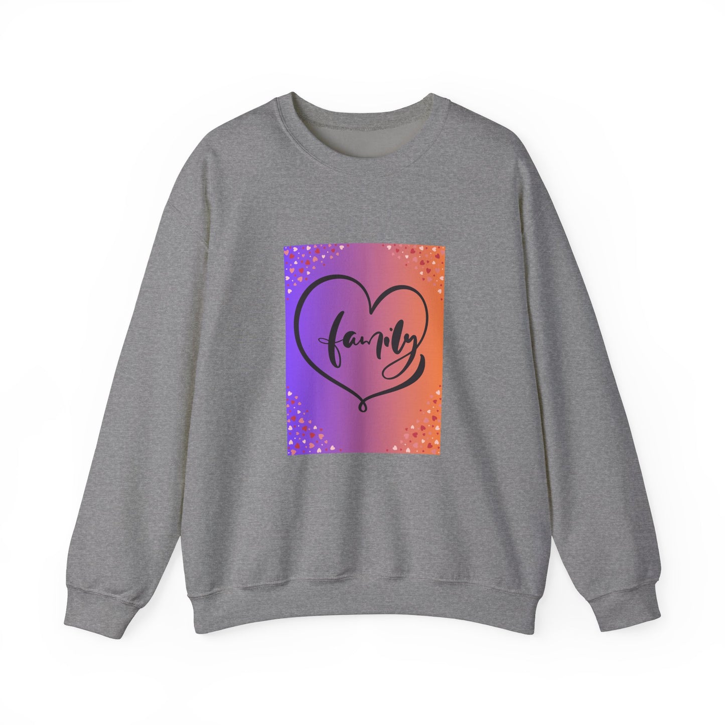 Family Love Crewneck Sweatshirt - Cozy Unisex Pullover for Family Gatherings and Celebrations