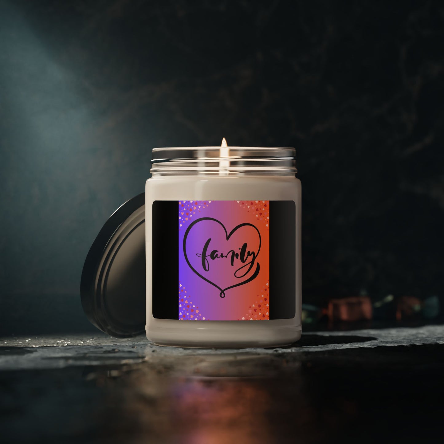 Family Love Scented Soy Candle - 9oz Cozy Home Decor