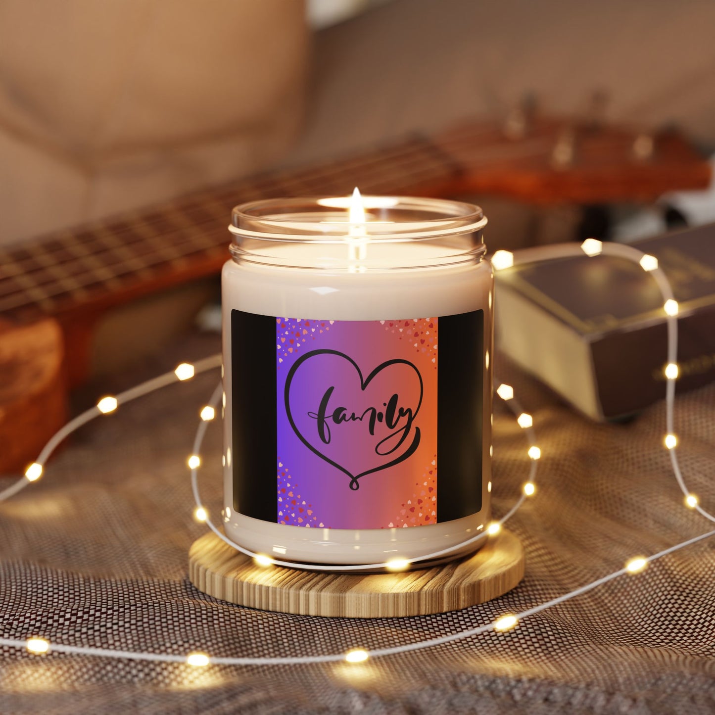 Family Love Scented Soy Candle - 9oz Cozy Home Decor
