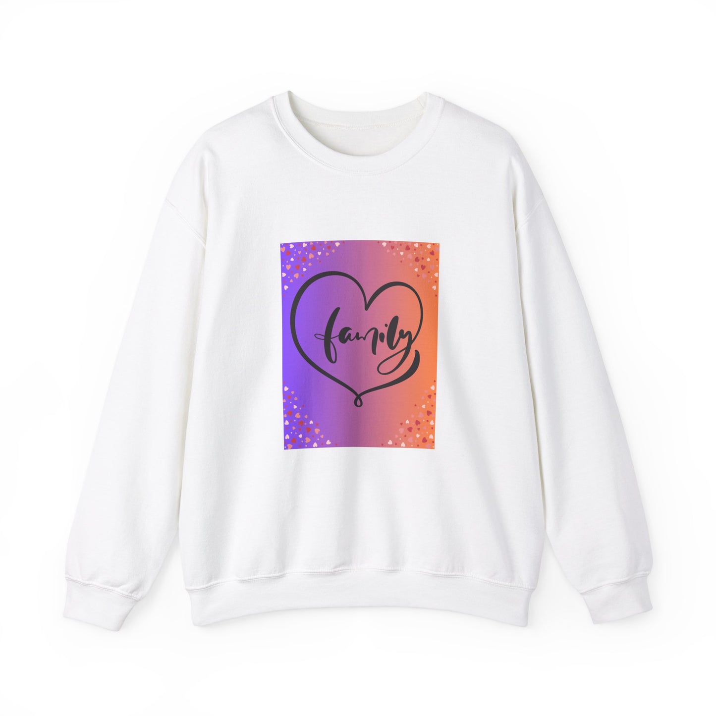 Family Love Crewneck Sweatshirt - Cozy Unisex Pullover for Family Gatherings and Celebrations