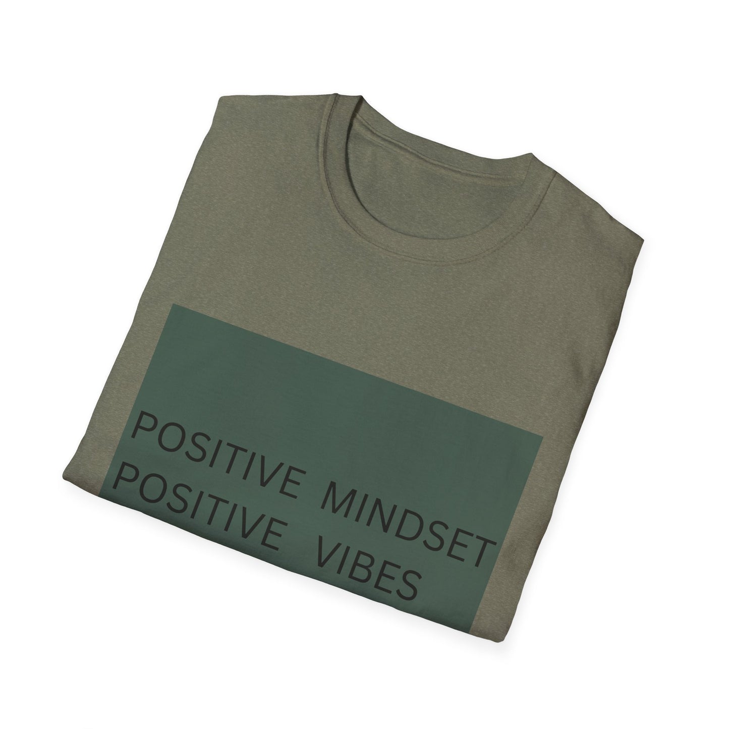 Positive Mindset Unisex Softstyle T-Shirt - Spread Good Vibes