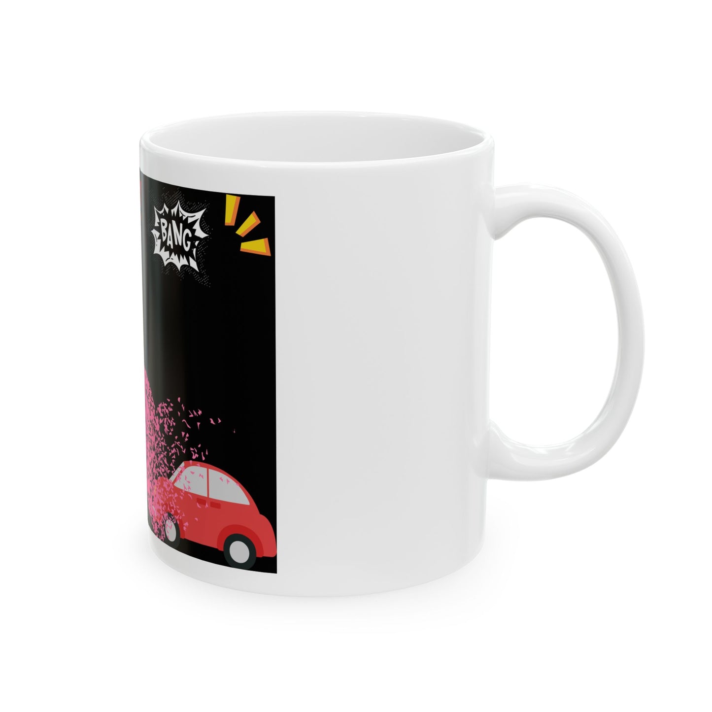 You been Struck by Love-Ceramic Mug, (11oz, 15oz)