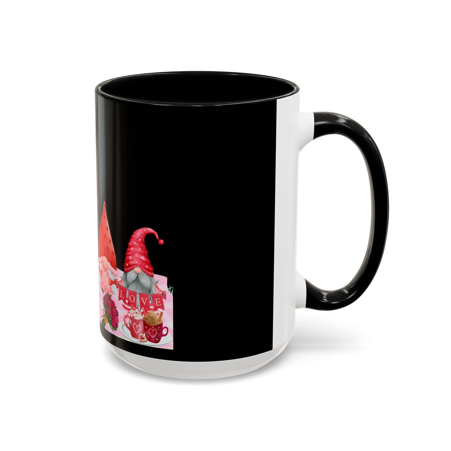 Love is in the Air Valentines Day -Accent Coffee Mug (11, 15oz)