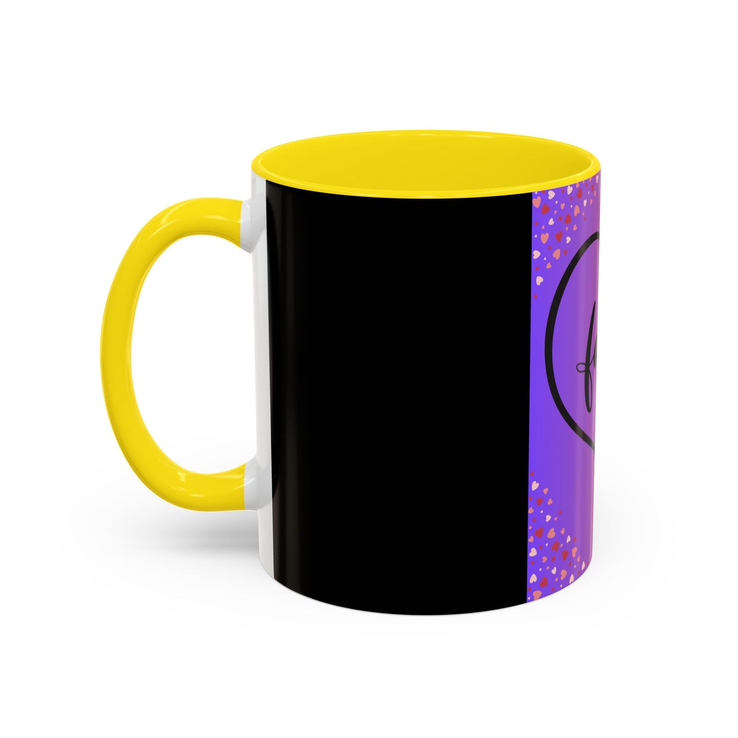 Family Love Accent Coffee Mug - Warm Gradient Design, Perfect Gift for Loved Ones