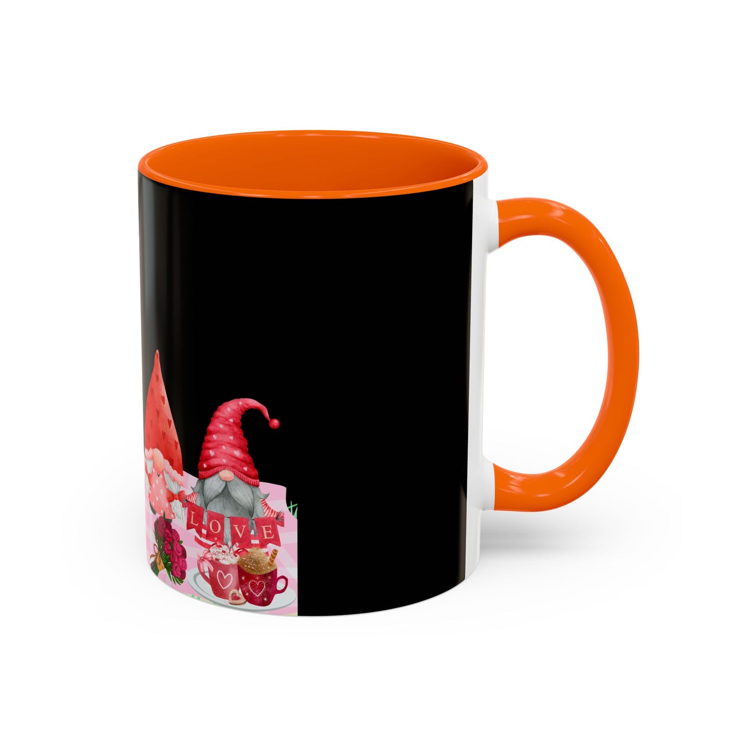 Love is in the Air Valentines Day -Accent Coffee Mug (11, 15oz)