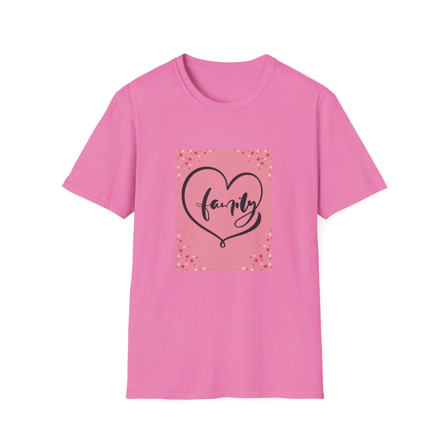 Family Love Unisex Softstyle T-Shirt - Perfect for Family Gatherings and Celebrations
