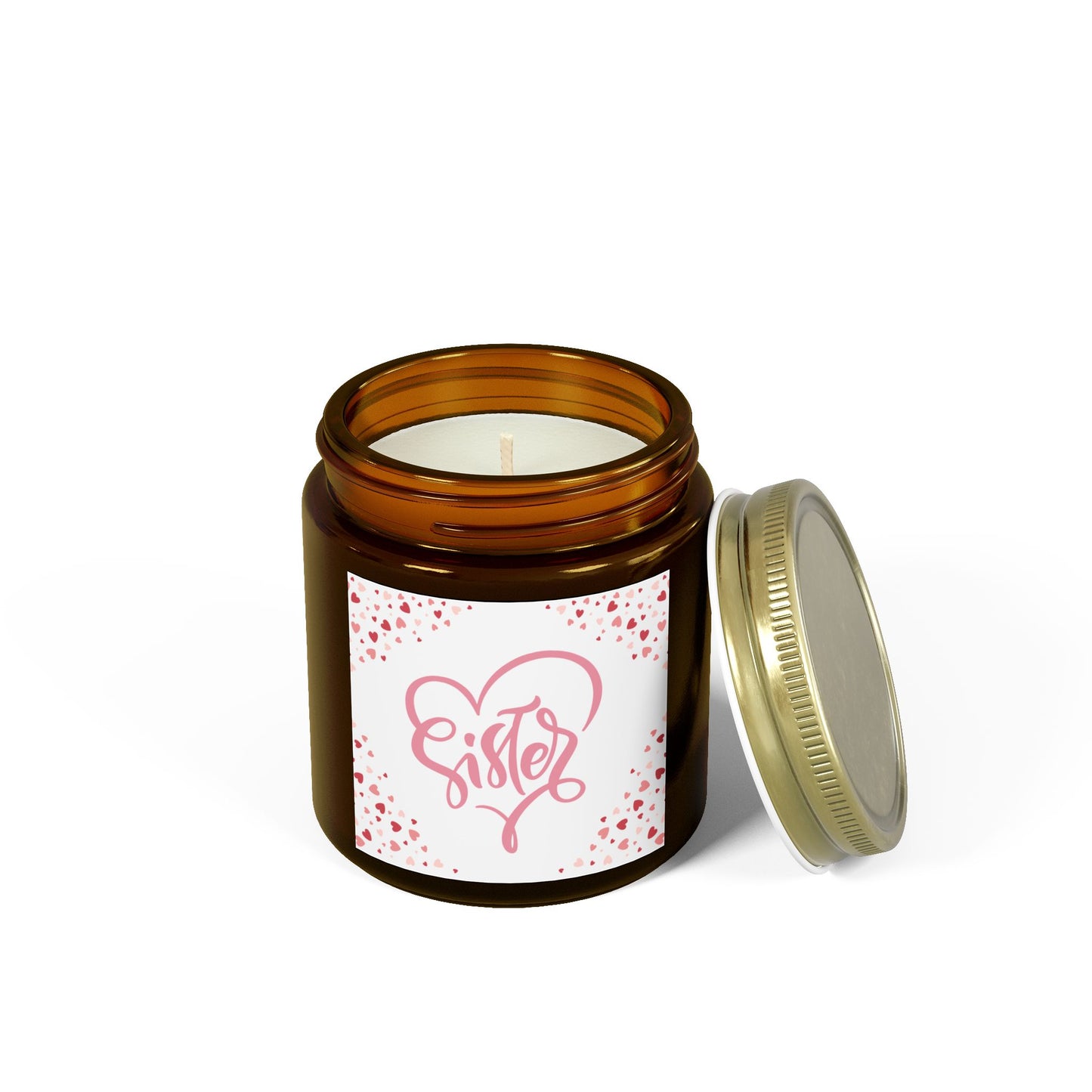 Sister Love Scented Candles - Coconut Apricot Wax (4oz & 9oz)