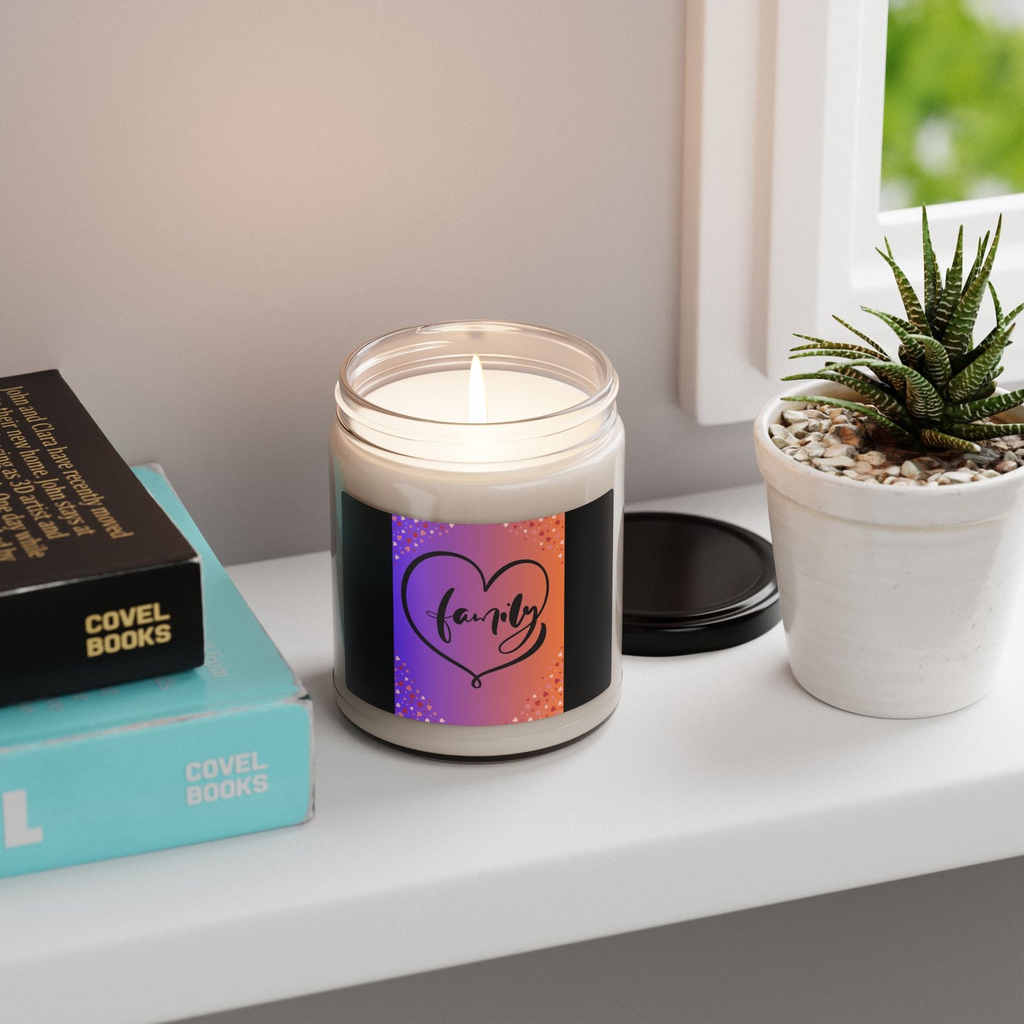 Family Love Scented Soy Candle - 9oz Cozy Home Decor