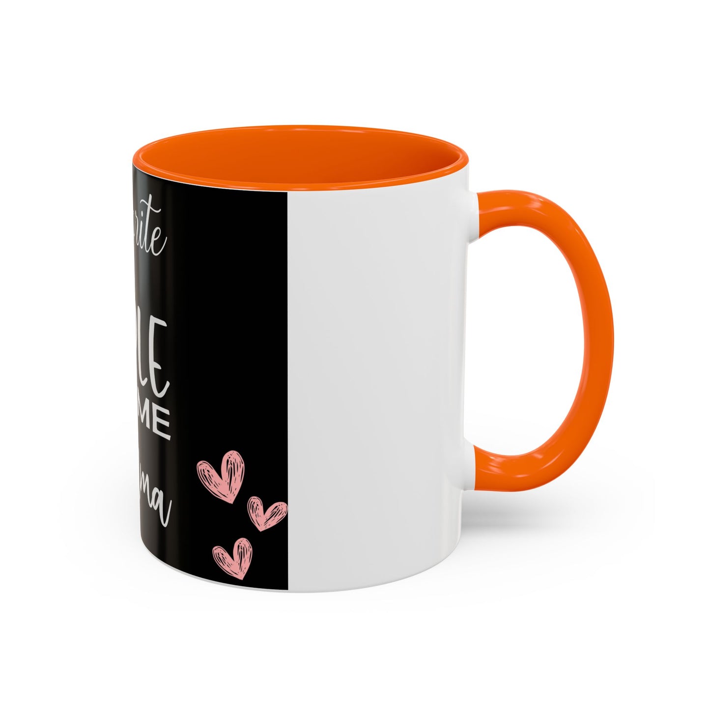 My favorite People call me Grandma-Accent Coffee Mug (11, 15oz)
