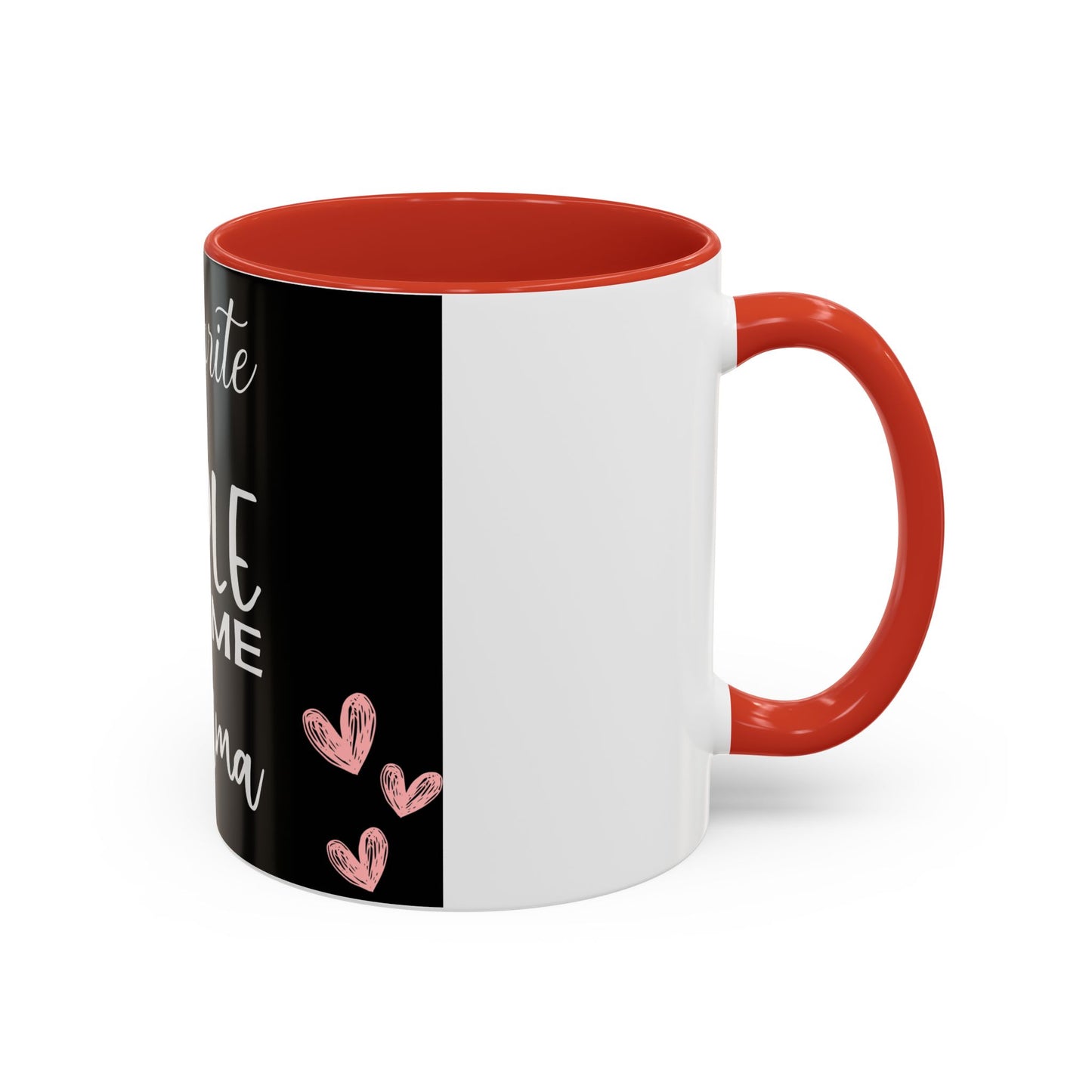 My favorite People call me Grandma-Accent Coffee Mug (11, 15oz)