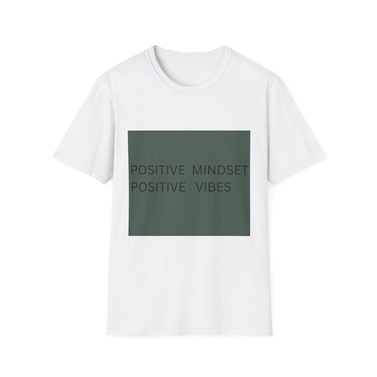 Positive Mindset Unisex Softstyle T-Shirt - Spread Good Vibes
