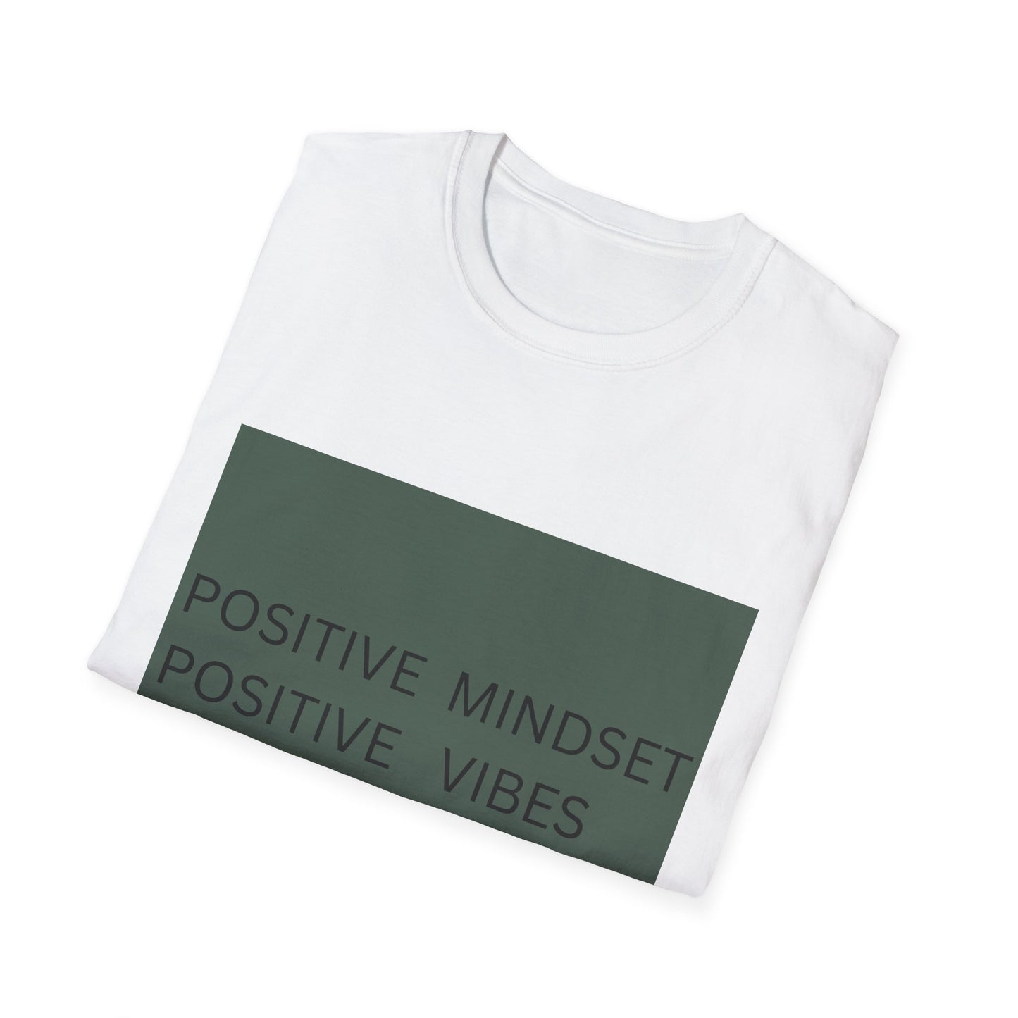 Positive Mindset Unisex Softstyle T-Shirt - Spread Good Vibes