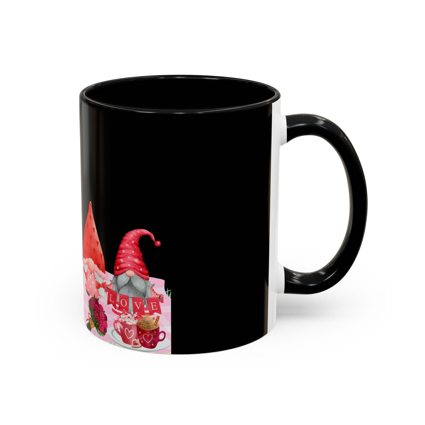 Love is in the Air Valentines Day -Accent Coffee Mug (11, 15oz)