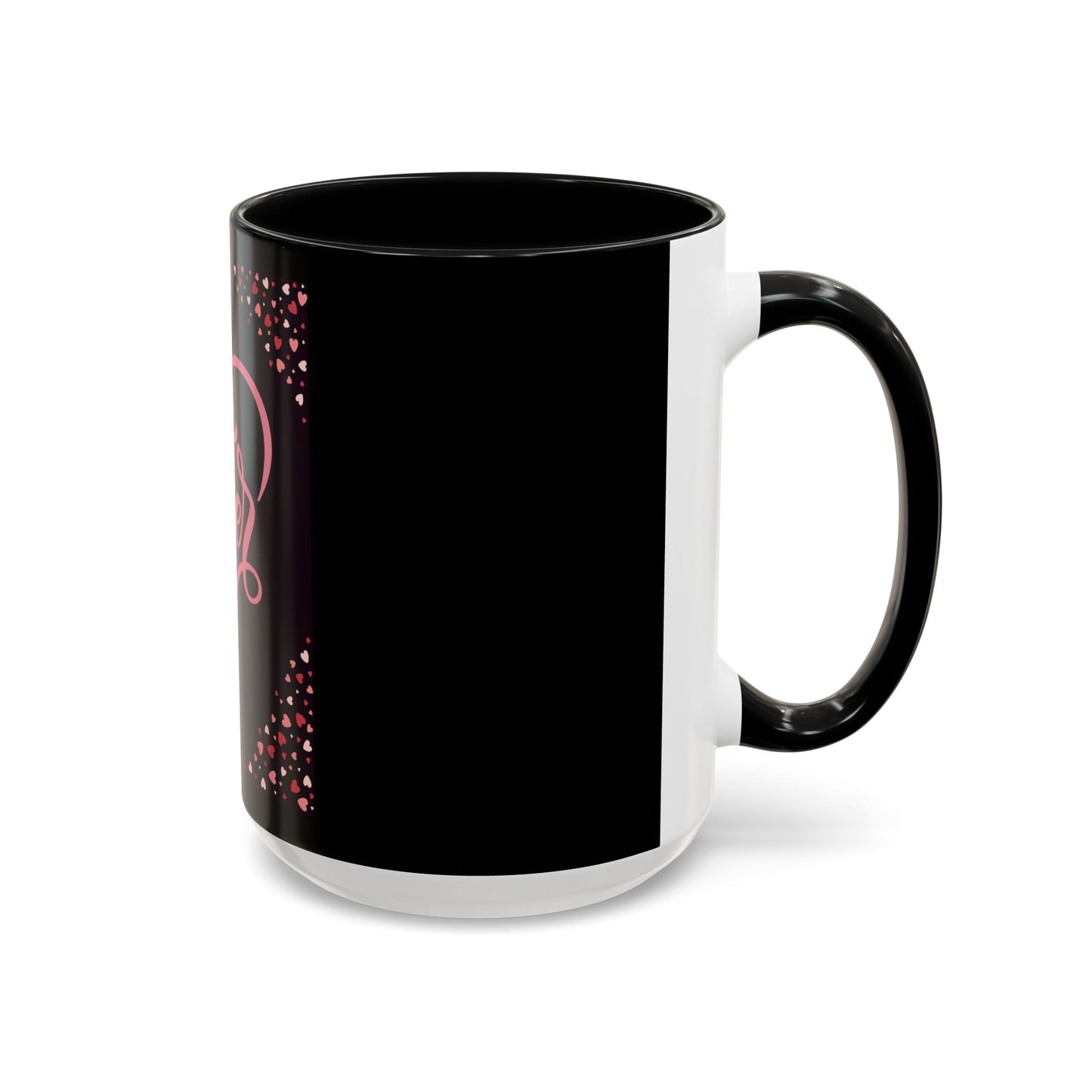 Sister Love Accent Coffee Mug - 11oz & 15oz Happy Heart Design for Gift Giving