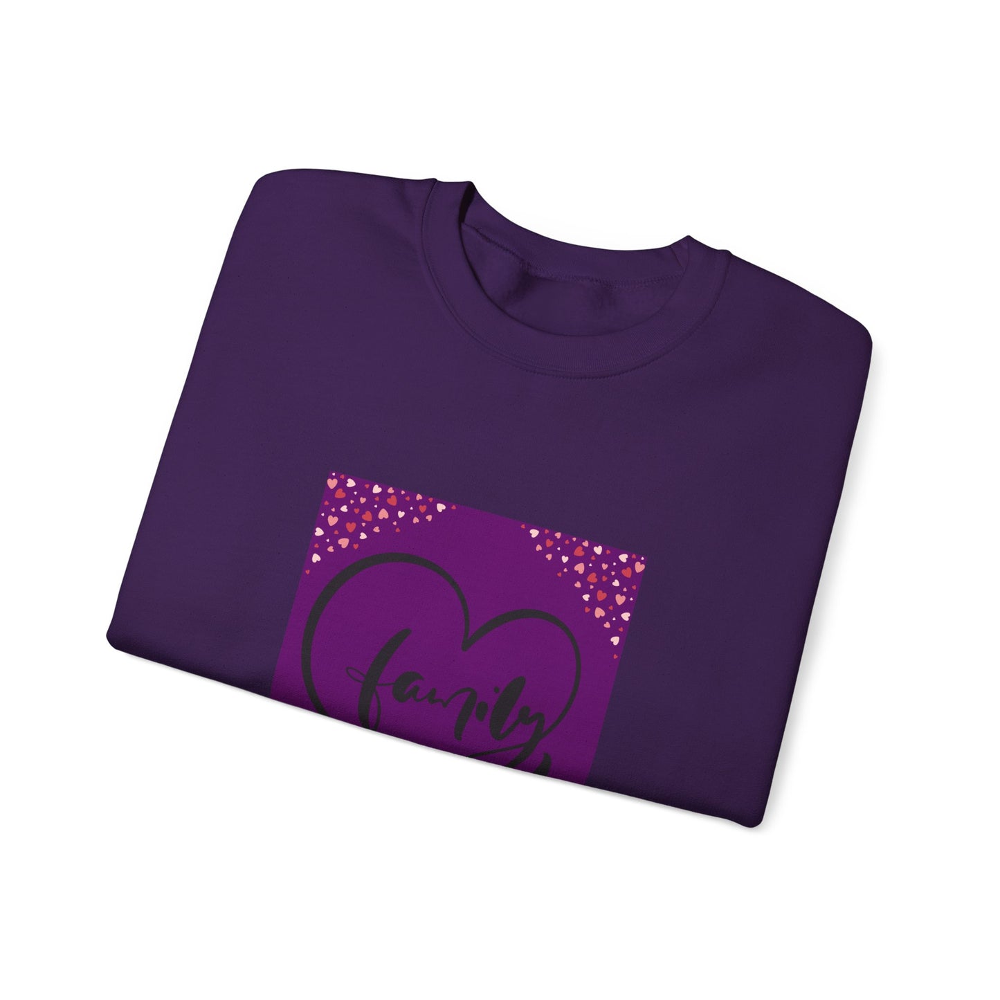 Family Love Unisex Crewneck Sweatshirt - Cozy Gift for Family Gatherings