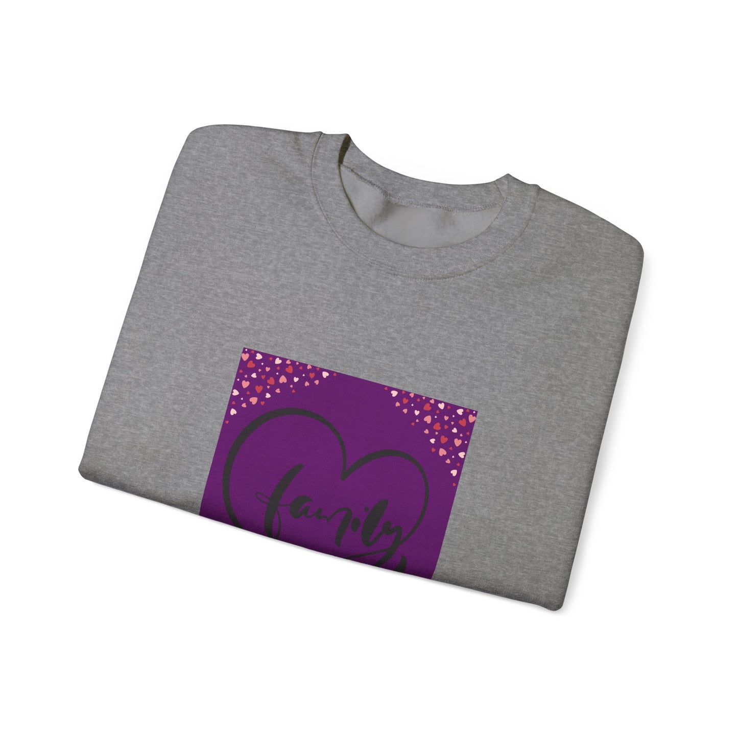 Family Love Unisex Crewneck Sweatshirt - Cozy Gift for Family Gatherings