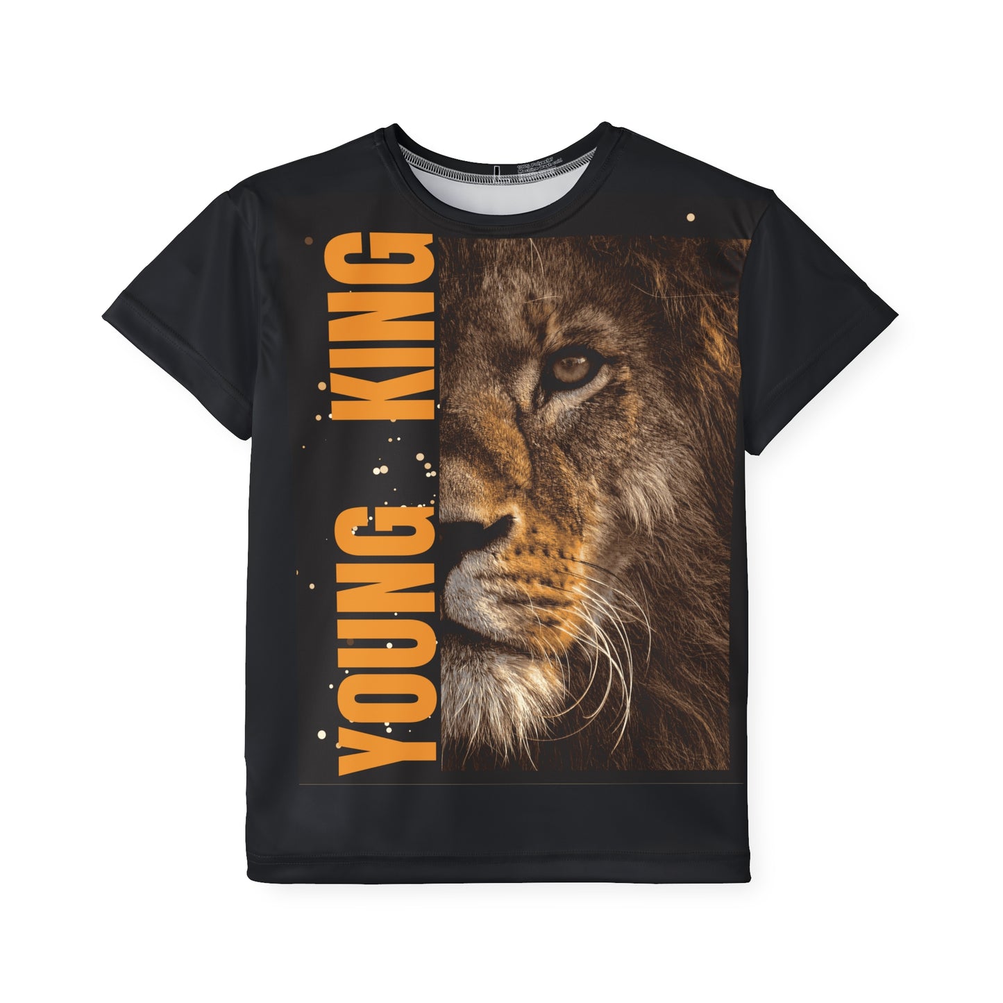 Young King Youth Sports Jersey - Young King Lion Design