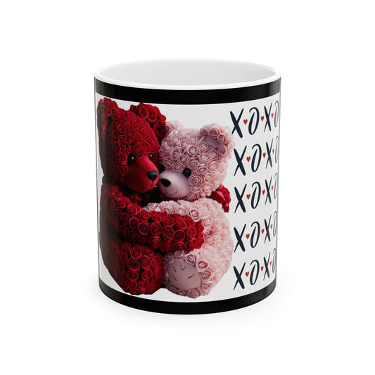 Love you Beary much XOXO-Ceramic Mug, (11oz, 15oz)