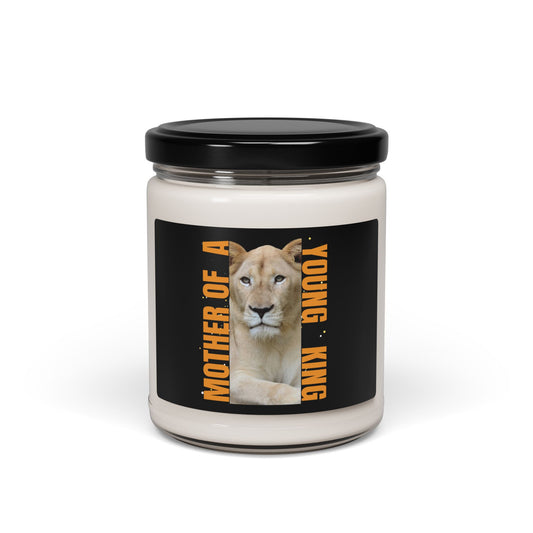 Mother of a Young King Scented Soy Candle - 9oz Inspirational Home Decor