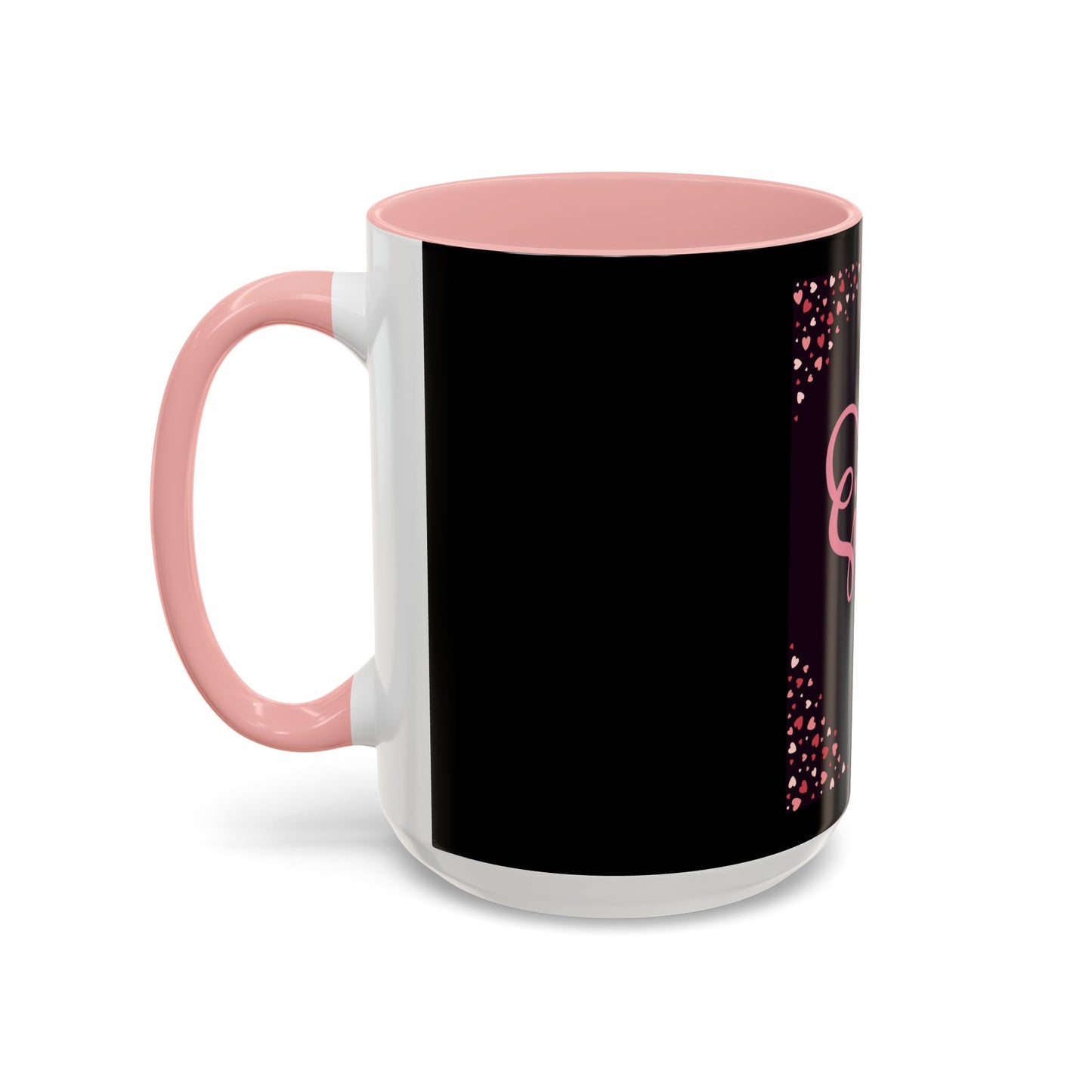Sister Love Accent Coffee Mug - 11oz & 15oz Happy Heart Design for Gift Giving