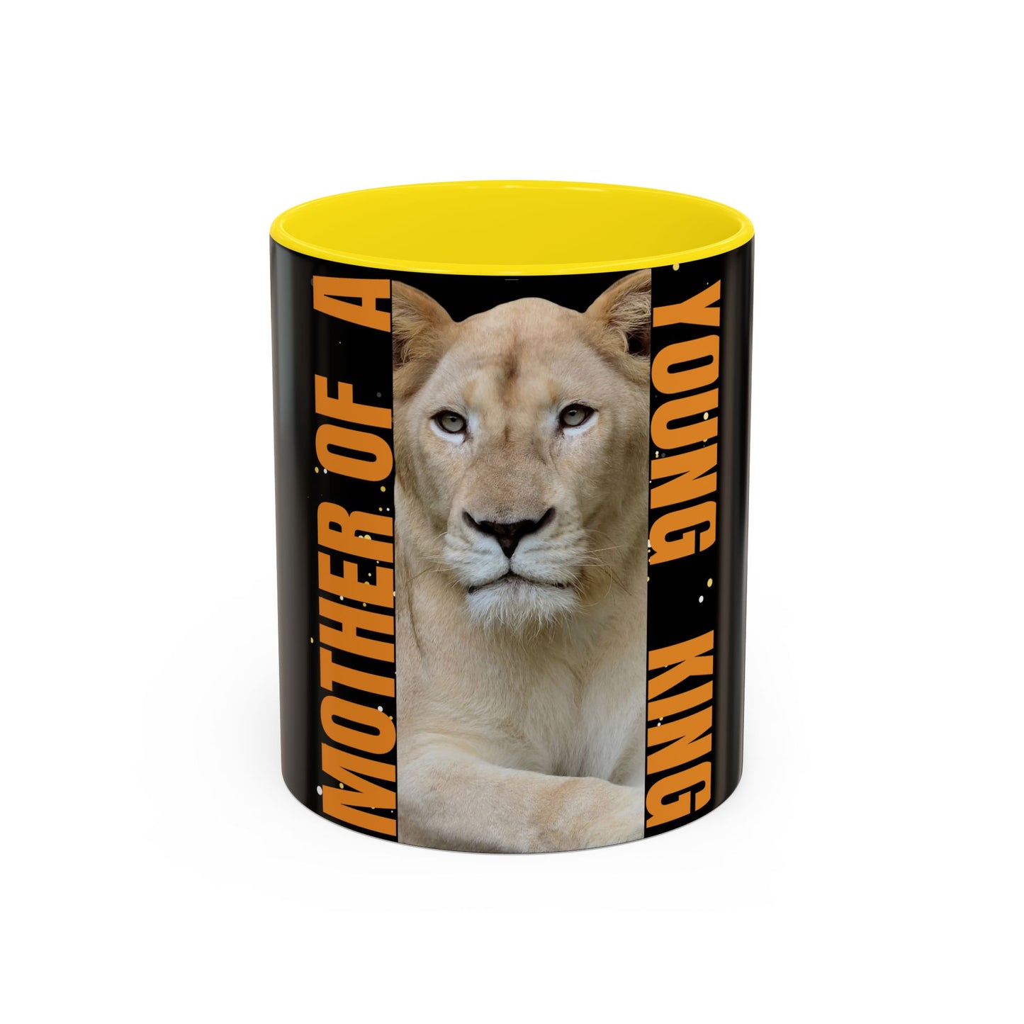 Mother of a Young King Accent Coffee Mug - Perfect Gift for Proud Moms