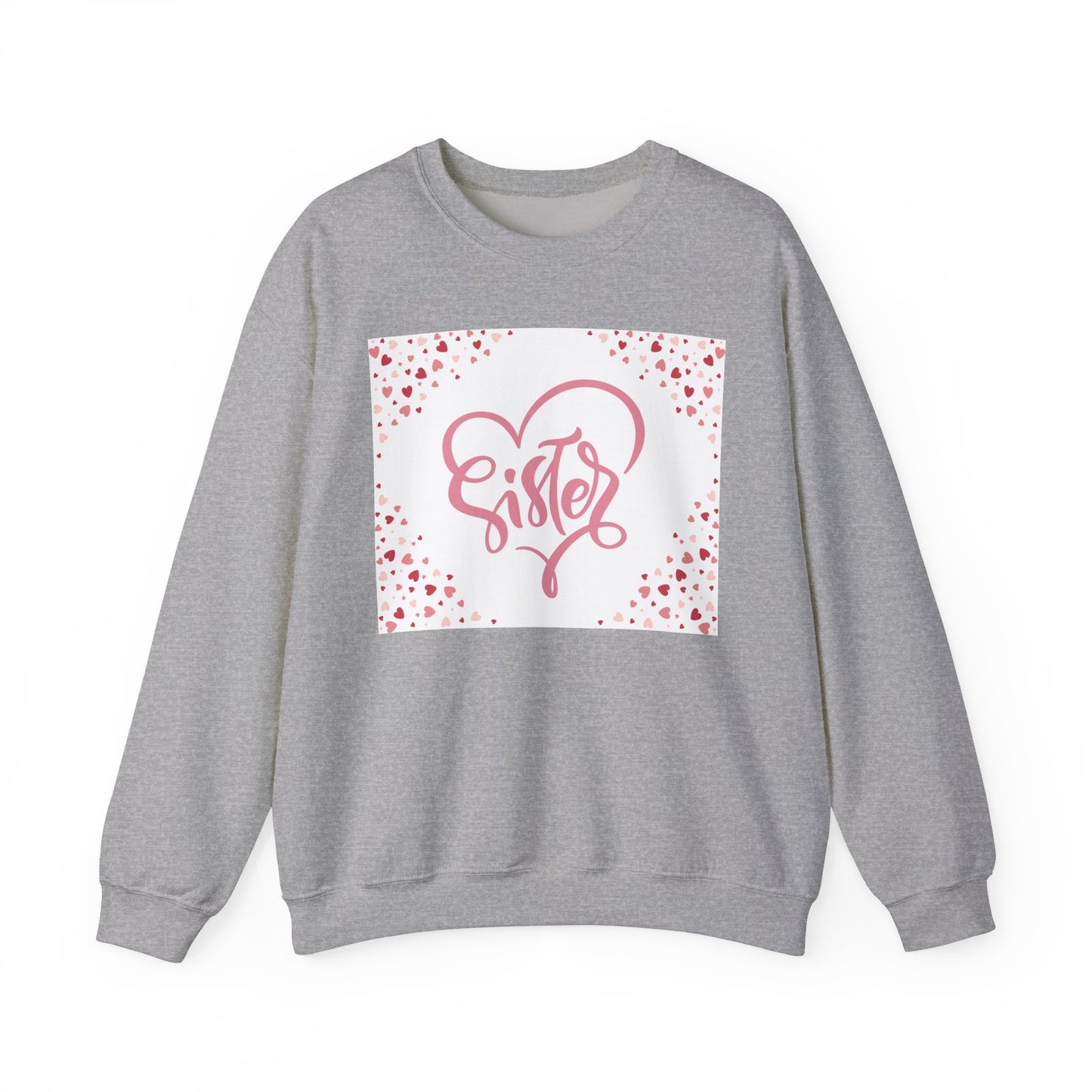 Sister Love Crewneck Sweatshirt - Cozy Gift for Sisters