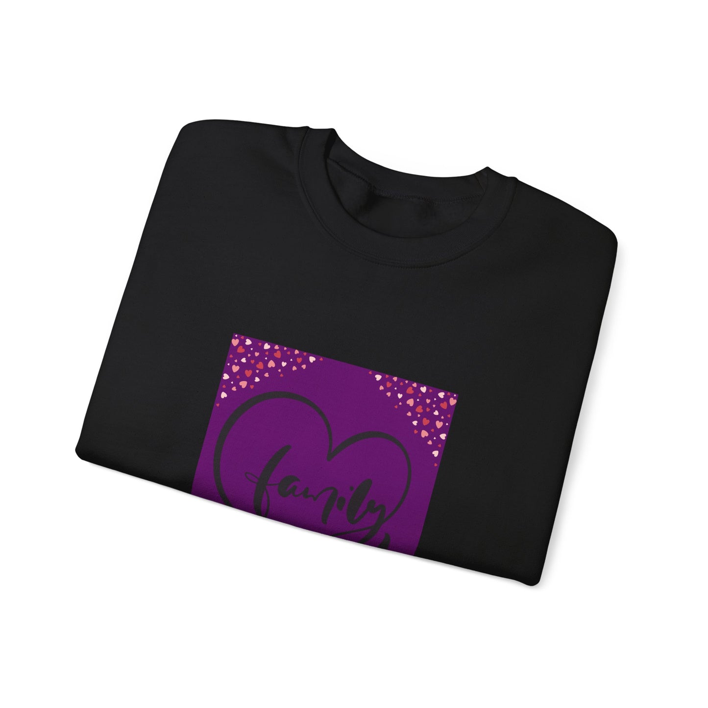 Family Love Unisex Crewneck Sweatshirt - Cozy Gift for Family Gatherings