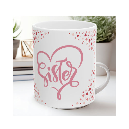 Sister Love-Ceramic Mug, (11oz, 15oz)