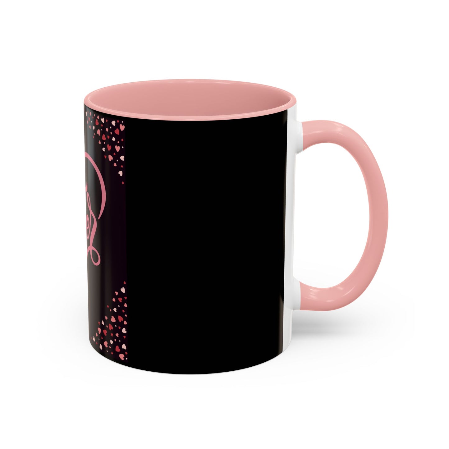Sister Love Accent Coffee Mug - 11oz & 15oz Happy Heart Design for Gift Giving