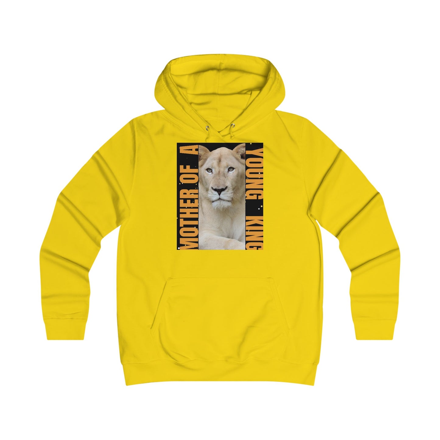 Mother of a King Girlie College Hoodie