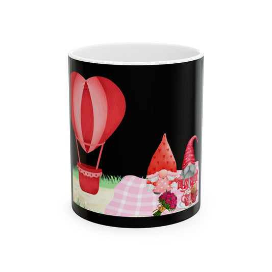 Love is in the Air Valentines Day -Ceramic Mug, (11oz, 15oz)