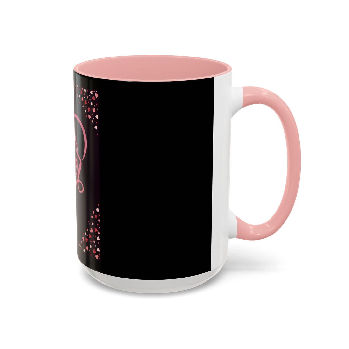 Sister Love Accent Coffee Mug - 11oz & 15oz Happy Heart Design for Gift Giving