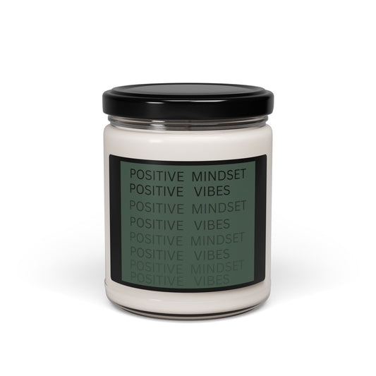 Positive Mindset Positive Vibes Scented Soy Candle, 9oz