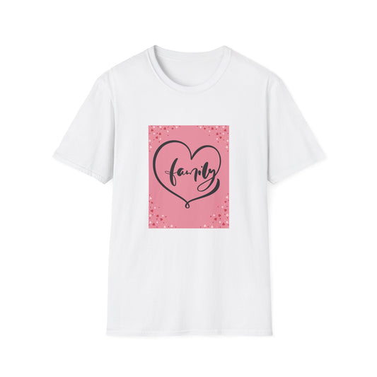 Family Love Unisex Softstyle T-Shirt - Perfect for Family Gatherings and Celebrations