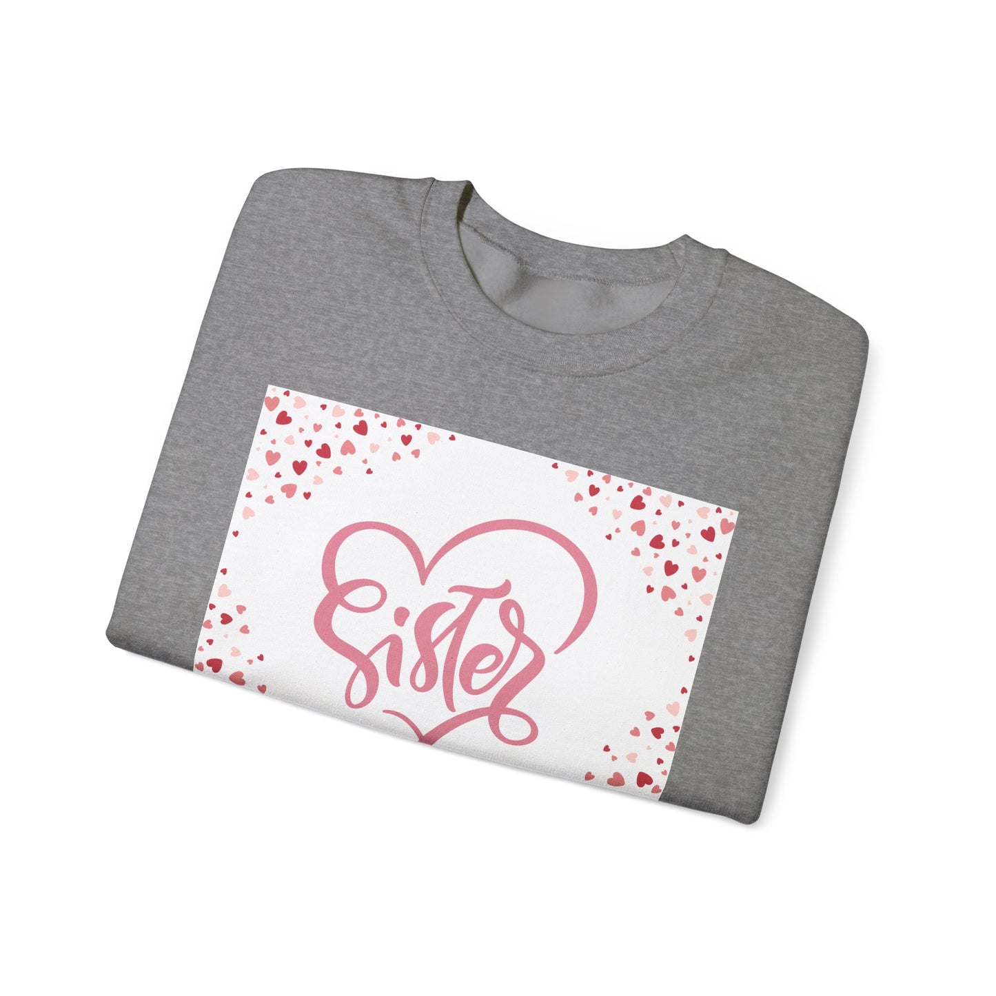 Sister Love Crewneck Sweatshirt - Cozy Gift for Sisters