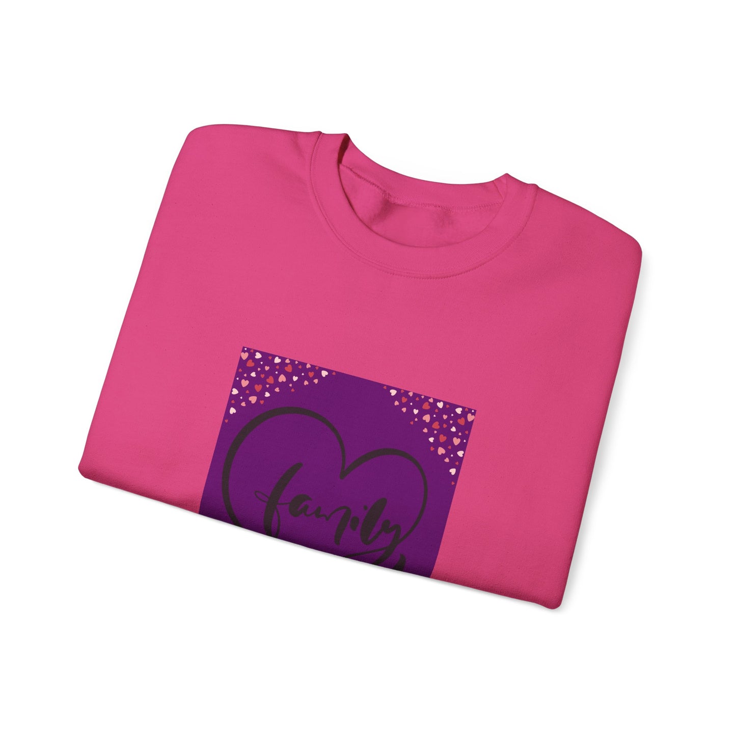 Family Love Unisex Crewneck Sweatshirt - Cozy Gift for Family Gatherings