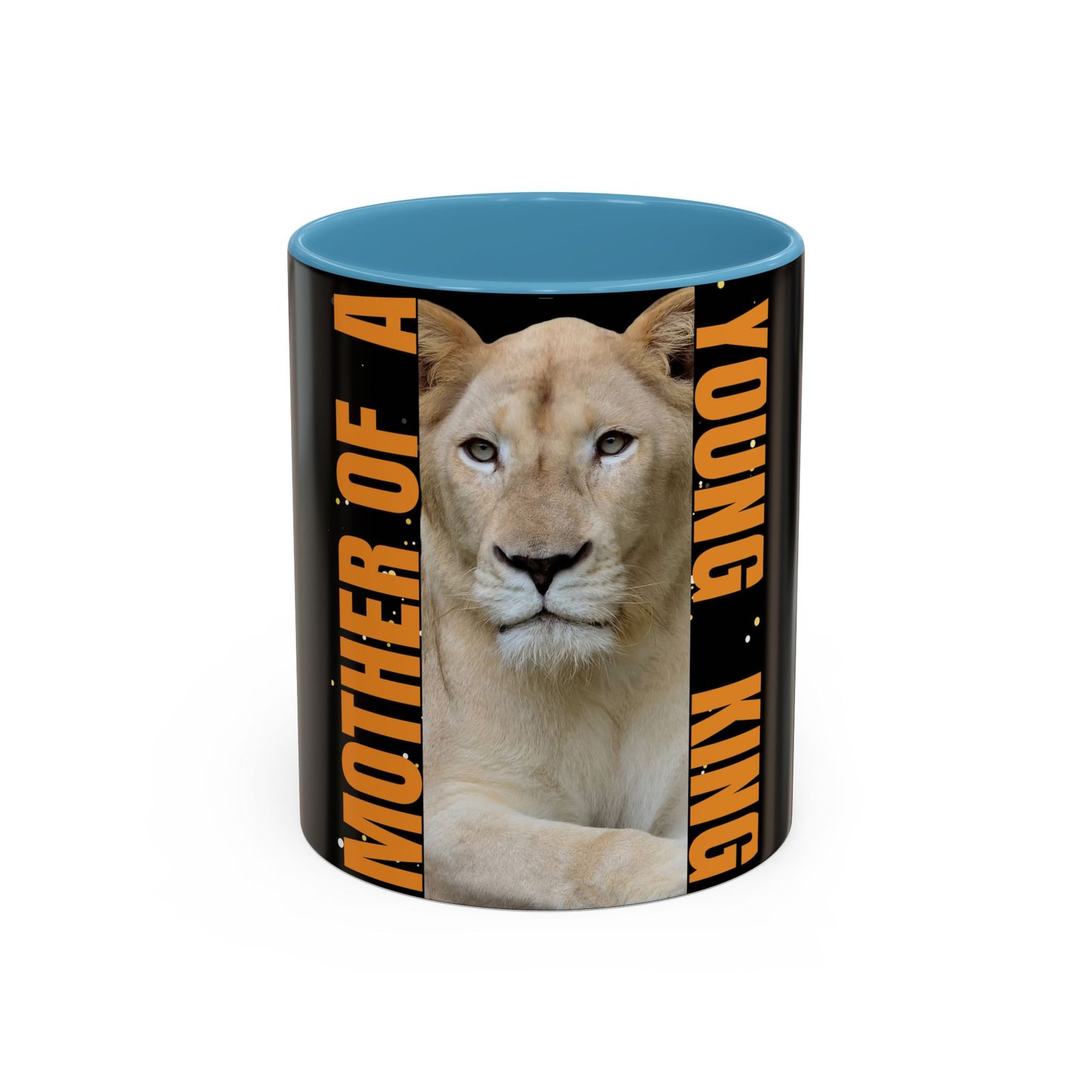 Mother of a Young King Accent Coffee Mug - Perfect Gift for Proud Moms